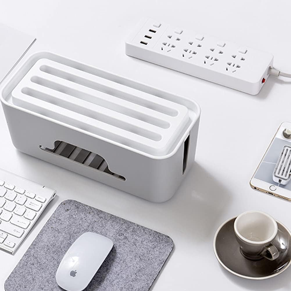 Cable Organizer Box with Mobile Stand