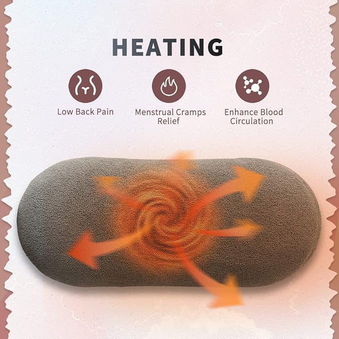 Period Pain Relief Heating Belt | Cordless, Rechargeable | 3 Heat + 4 Massage Modes