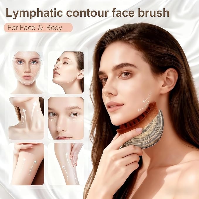 Premium Soft Bristle Face Cleaning Brush | Gentle Deep Cleansing Facial Brush for All Skin Types