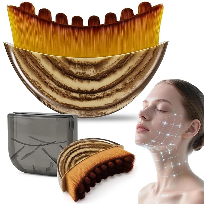 Premium Soft Bristle Face Cleaning Brush | Gentle Deep Cleansing Facial Brush for All Skin Types