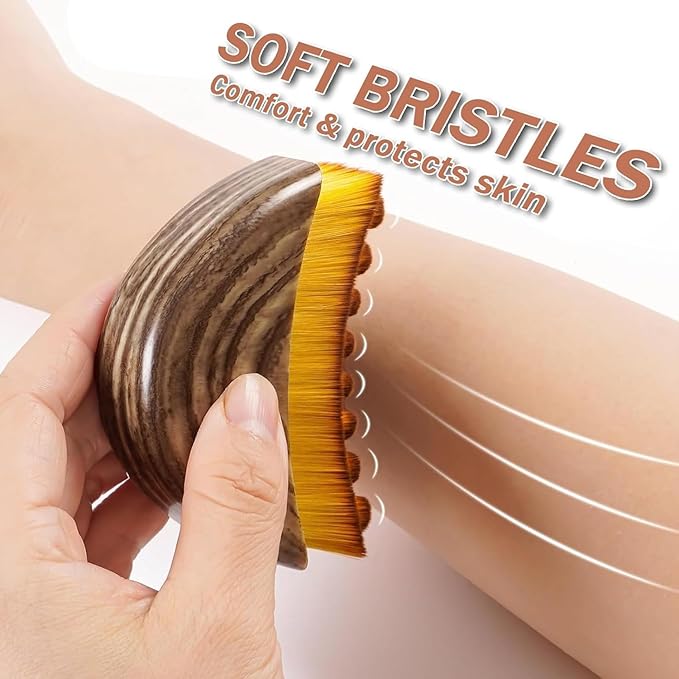 Premium Soft Bristle Face Cleaning Brush | Gentle Deep Cleansing Facial Brush for All Skin Types