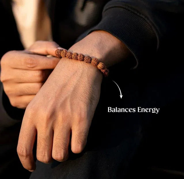7 Mukhi Rudraksha Bracelet