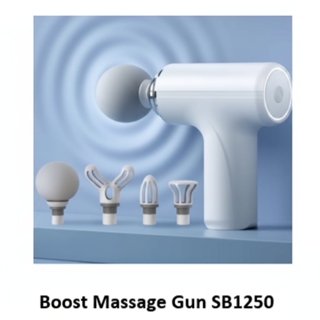 Boost Massage Gun SB1250 with 4 attachments