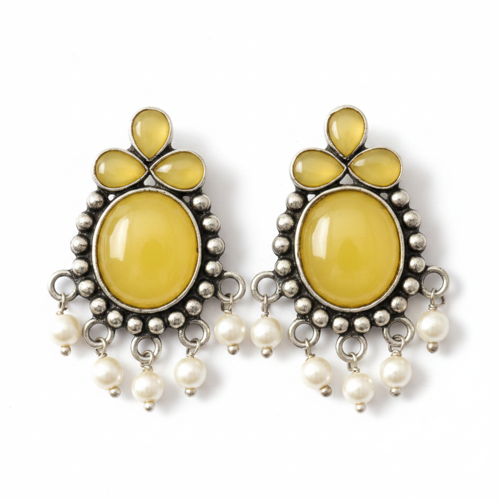 Yellow Earrings